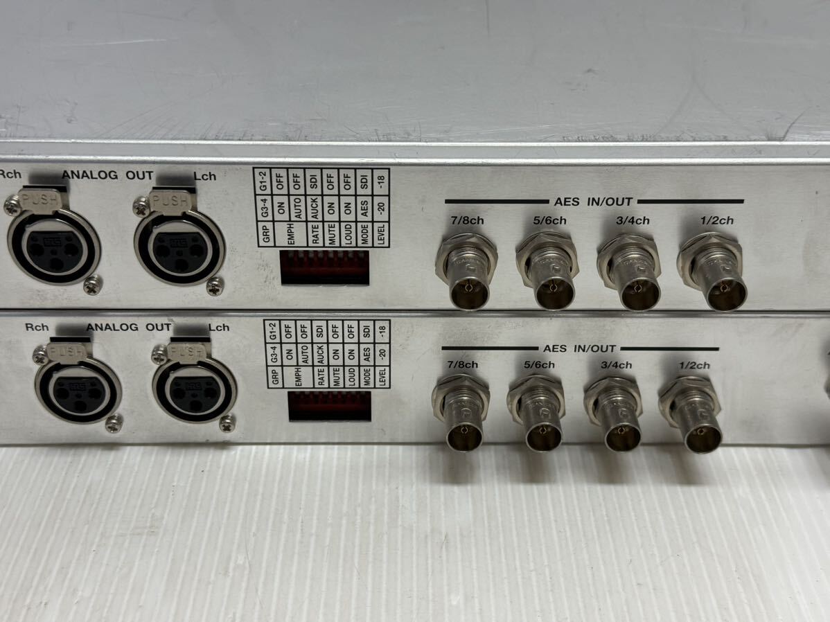 FVA DAM1000B マルチフォーマット音声モニター　2台_画像7