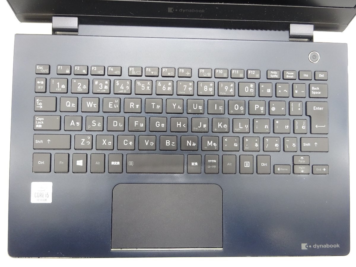 TOSHIBA dynabook G83/FP 第10世代CPU i5-10210U/メモリ8GB/SSD256GB/13インチ フルHD/無線LAN/Webカメラ_画像6