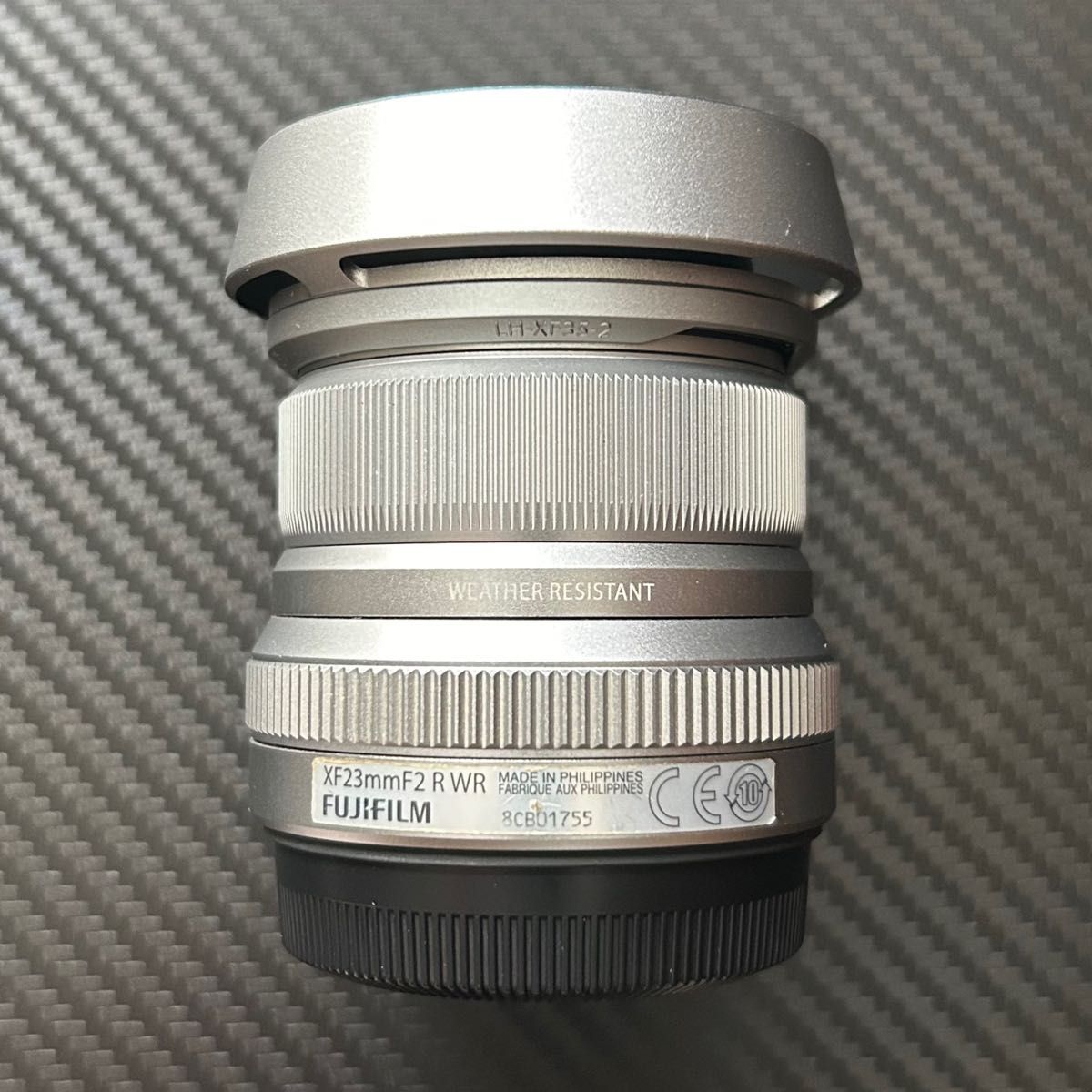 Fujinon XF23mmF2 R WR 純正フード&フィルター付 中古 フジノン XF23mmF2 R WR シルバー 中古 別売フード付属|Yahoo