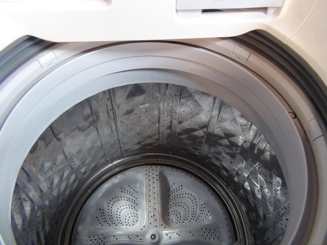 J841★消毒済 2020年製シャープ 洗濯乾燥機 ES-PW11D-S 洗濯11k乾燥6ｋ 動作品 保証付 店頭手渡しOK_画像4
