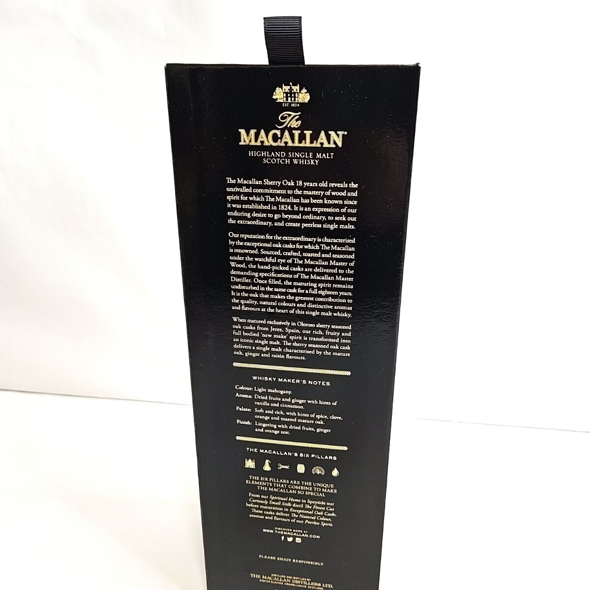 ★マッカラン MACALLAN スコッチ ウイスキー 【12年、空瓶1本、箱2個付き。18年、箱のみ1個】_画像4