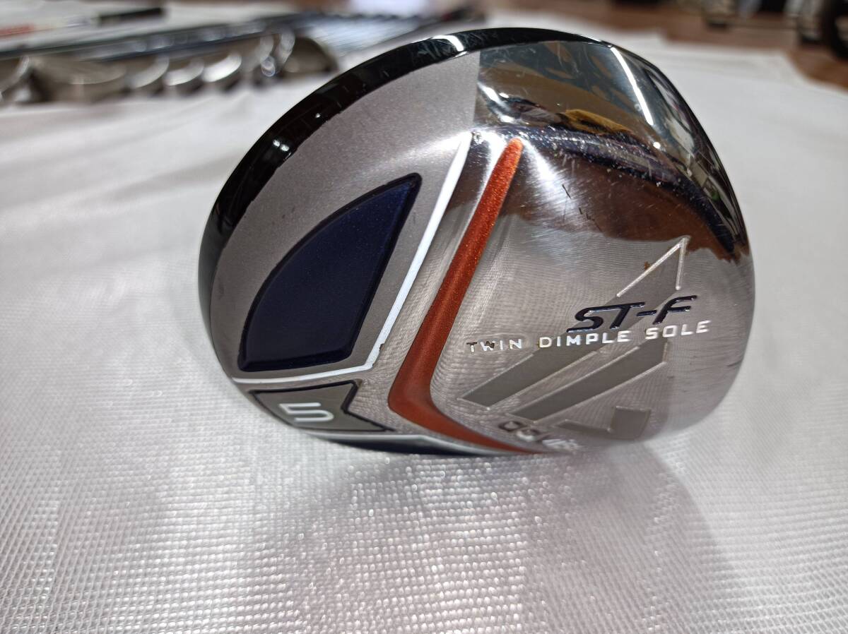 TBA199★ゴルフクラブセット Taylormade advisor BRIDGESTONE キャディバッグ付 ODYSSEY ホワイトホット パター XG #9 マレットの画像5