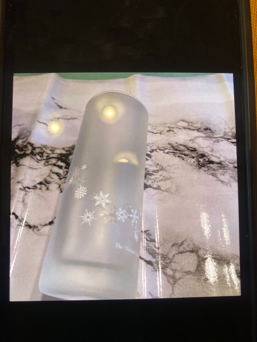 非売品　新品　サッポロビール　冬物語　雪降るグラス　2個セット