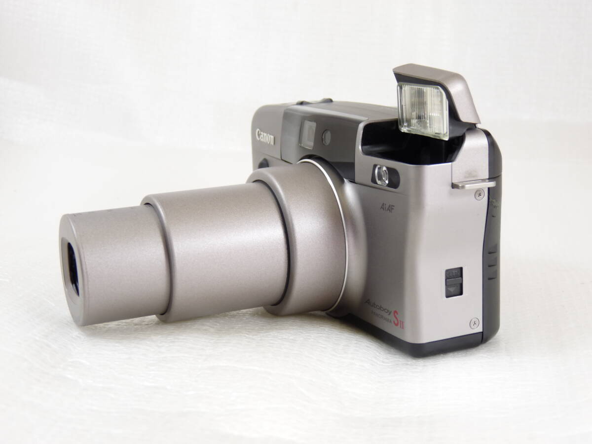 【可動品】フィルムコンパクトカメラ Canon Autoboy SⅡ ケース .ストラップ付_画像4