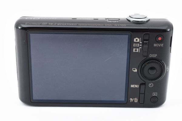動作確認済 Sony Cyber-shot DSC-WX100 Black Compact Digital Camera ブラック コンパクトデジタルカメラ / ソニー サイバーショット #146_画像6
