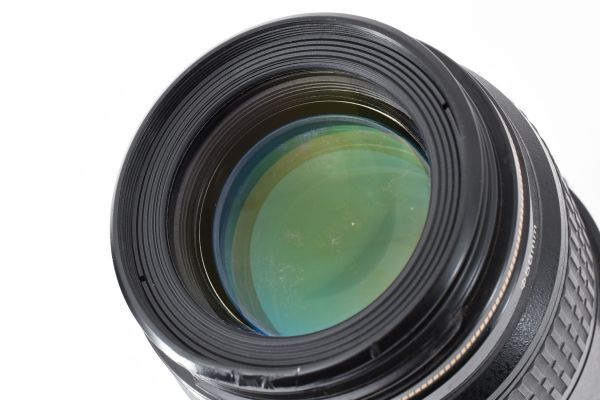 完動良品 Canon Macro Lens EF 100mm F2.8 USM AF Lens ET-67 フード付 単焦点 中望遠 マクロレンズ キヤノン EF フルサイズ対応 ※1 #1149の画像10