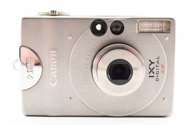動作確認済 Canon IXY Digital Silver Conpact Digital Camera シルバー コンパクトデジタルカメラ デジカメ / キヤノン イクシ 初代 #8012_画像3