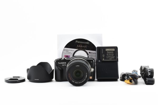 美品 Panasonic DMC-GF3 Lumix G Vario 14-42mm F3.5-5.6 ミラーレス一眼 デジタルカメラ / パナソニック マイクロフォーサーズ M4/3 #8017