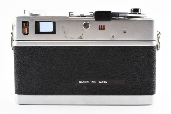 Canon QL17 G-III Silver Range Finder Film Camera レンジファインダー フィルムカメラ キヤノン シャッター音OK 現状 訳有品 #8021_画像6