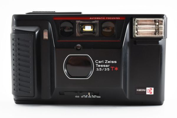 完動良品 Yashica T AF-D Carl Zeiss Tessar 35mm F3.5 T* Compact Film Camera コンパクトフィルムカメラ / ヤシカ 各部動作確認済 #8022_画像3