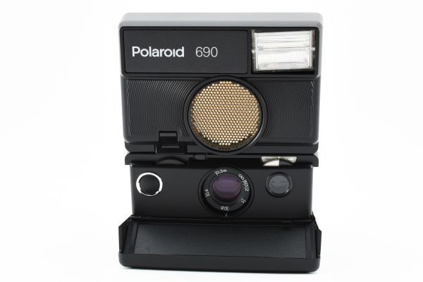 Polaroid 690 50th Anniversary Model Instant Film Camera 記念モデル ポラロイド インスタントカメラ 木箱 シャッター,フラッシュOK #096_画像3