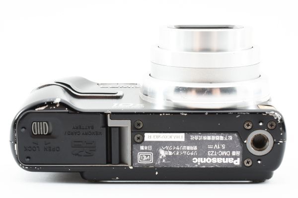 美品 Panasonic Lumix DMC-TZ3 Black Compact Digital Camera ブラック 黒 コンパクトデジタルカメラ / パナソニック ルミックス #2104_画像9