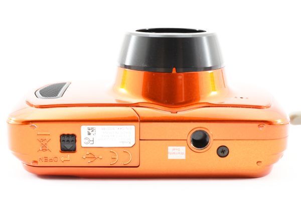 美品 Kenko DSC200WP Orange Compact Digital Camera オレンジ 橙 コンパクトデジタルカメラ / ケンコー 防水 防塵 耐衝撃 アウトドア #105_画像9