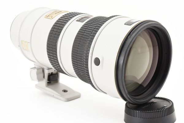 希少動作品 Nikon AF-S VR-NIKKOR 70-200mm F2.8 G ライトグレー 手ブレ補正 大口径 望遠 ズームレンズ ニコン F フルサイズ対応 ※1 #5181の画像3