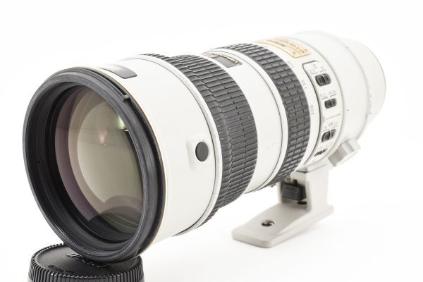 希少動作品 Nikon AF-S VR-NIKKOR 70-200mm F2.8 G ライトグレー 手ブレ補正 大口径 望遠 ズームレンズ ニコン F フルサイズ対応 ※1 #5181の画像2