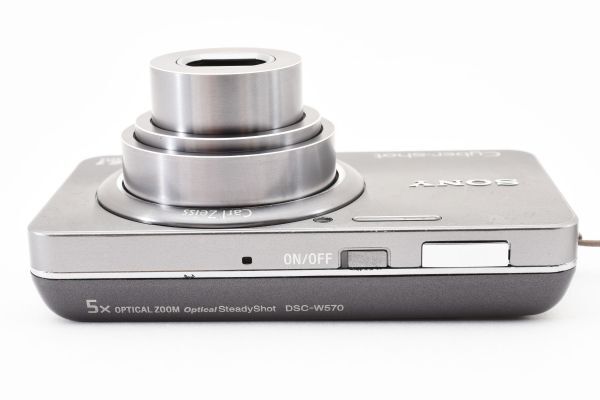 動作確認済 Sony Cyber-shot DSC-W570 Silver Compact Digital Camera シルバー コンパクトデジタルカメラ ソニー サイバーショット #5183の画像8
