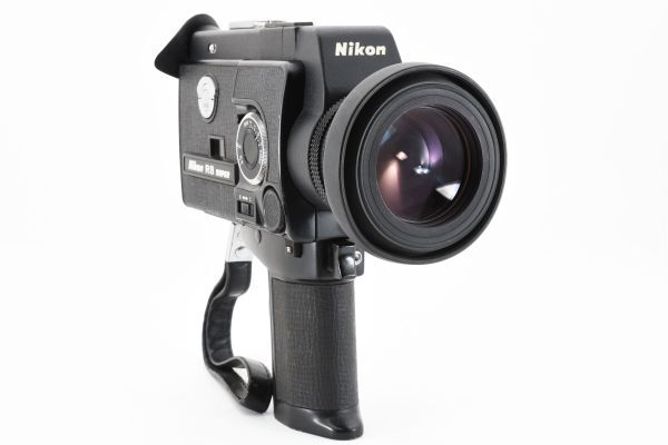 モーター駆動OK Nikon R8 Super Zoom C Macro 7.5-60mm F1.8 8mm Video Film Camera ビデオカメラ フィルムカメラ ニコン 8mm 8ミリ #8152_画像3