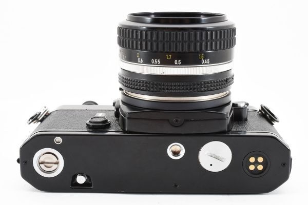 通電,シャッター全速OK Nikon FE Black Ai Nikkor 50mm F1.4 Lens MF SLR Film Camera ブラック MF一眼レフ フィルムカメラ ニコン ※1 #55_画像8