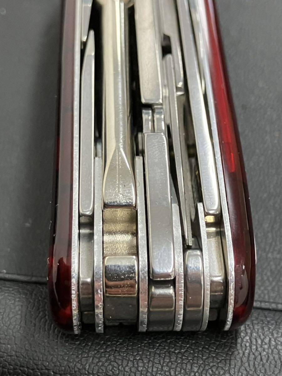 VICTORINOX ビクトリノックス サイバーツール 1.7725.T マルチツール 中古品の画像10