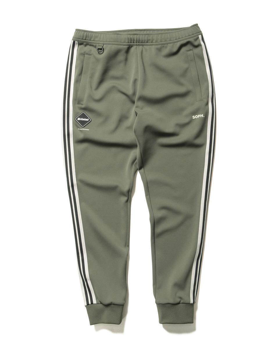 M 新品 送料無料 FCRB 24SS TRAINING TRACK RIBBED PANTS KHAKI SOPH