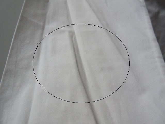 KristenseN DU NORD / クリステンセンドゥノルド P-246 cotton henley neck blouse 2 WHITE / コットンシャツ ブラウス_画像8