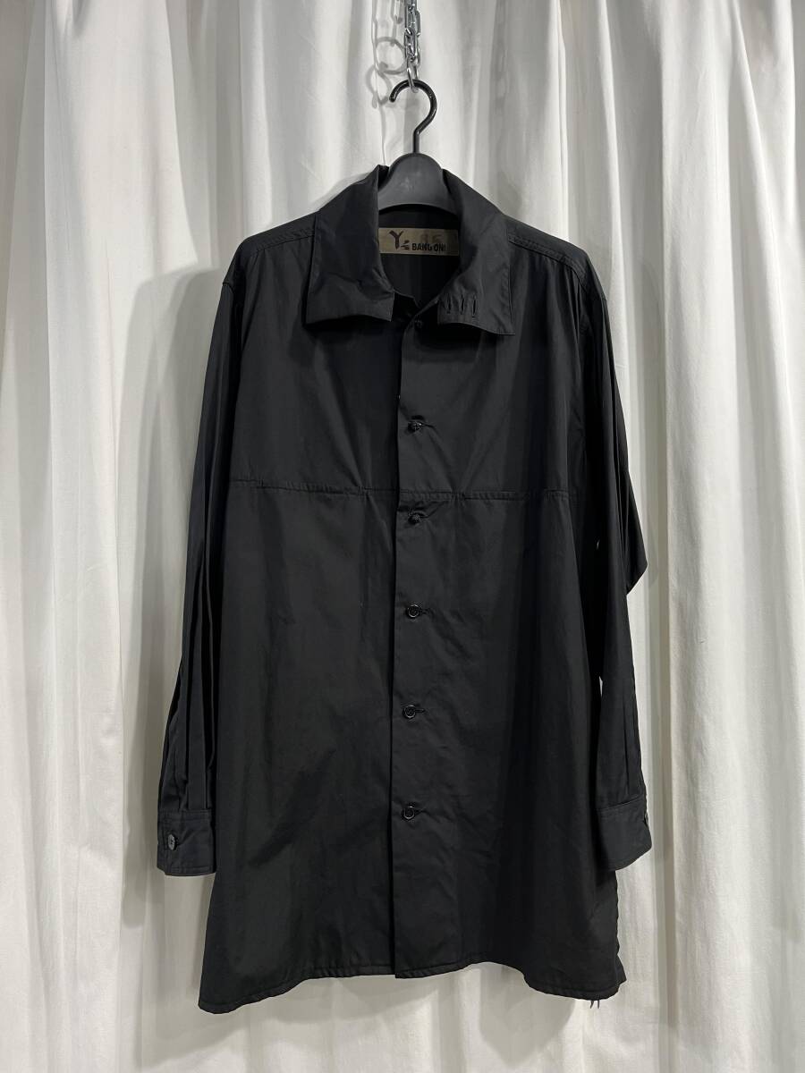 Y's BANG ON! yohji yamamoto ボタンデザイン スタンドカラーブラウス（YA-B85-061）