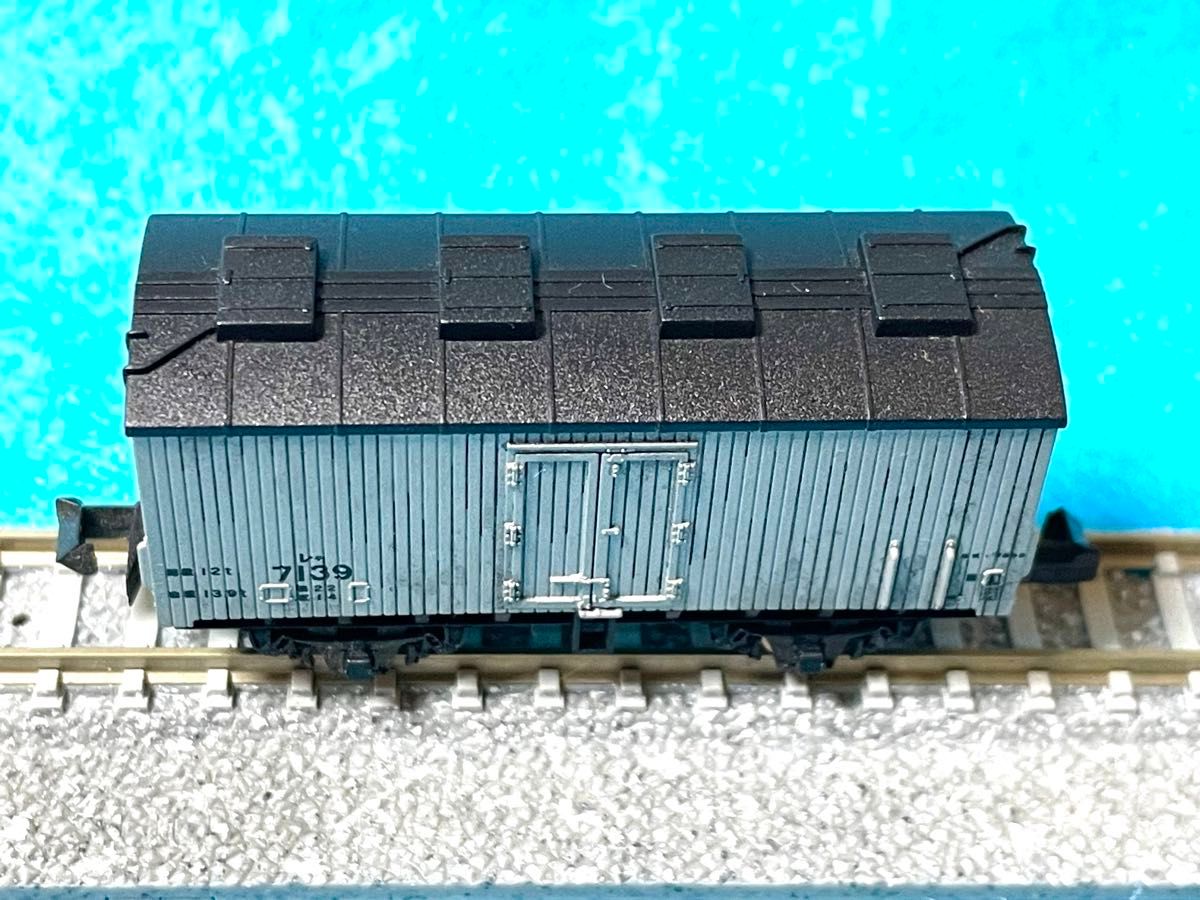 アシェット 日本の貨物列車付録 レ7000 ウェザリングあり 2軸 アシェット 日本の貨物列車付録 レ7000 ウェザリングあり 2軸
