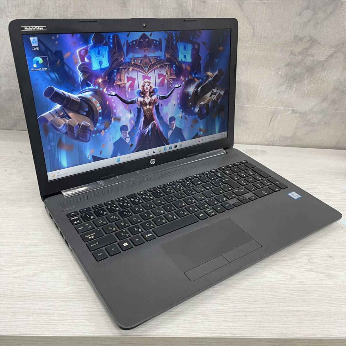 HP 250 G7 Windows 11 Pro 8世代 Core i5-8265U 16GB SSD256GB 15.6インチ Webカメラ有り DVDドライブ有り_画像2