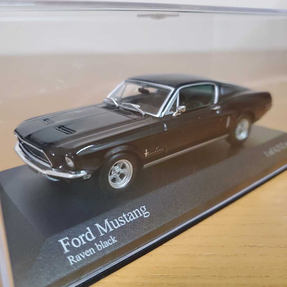 1/43 ミニチャンプス/フォード マスタング ブラック Ford Mustang 1968 Raven black_画像3