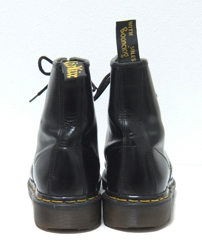 英国製 Dr.Martens ドクターマーチン ８ホールブーツ 黒 UK8 ブラック イングランド製_画像7