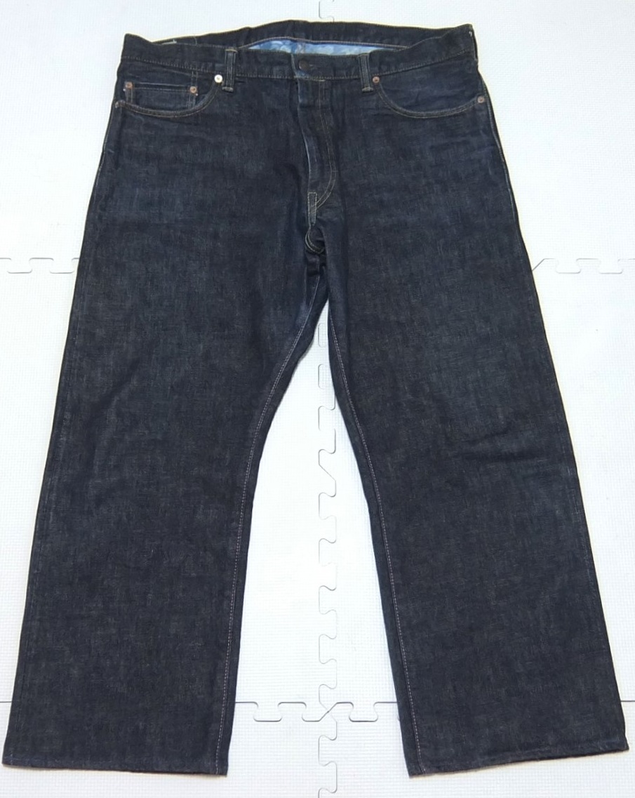 桃太郎ジーンズ AJ0205 デニムパンツ 紺 W40 ジッパーフライ MOMOTARO JEANS_画像2