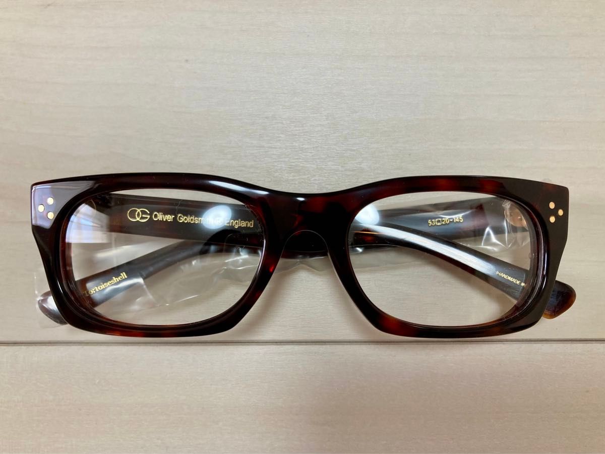 Oliver Goldsmith オリバーゴールドスミスVICE CONSUL-S - Dark Tortoiseshell 53