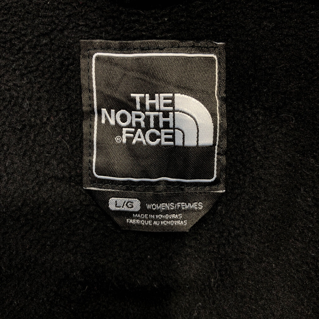 THE NORTH FACE ノースフェイス フリースジャケット ポーラテック アウトドア ブラック (レディース L) P3948 1円スタート_画像5