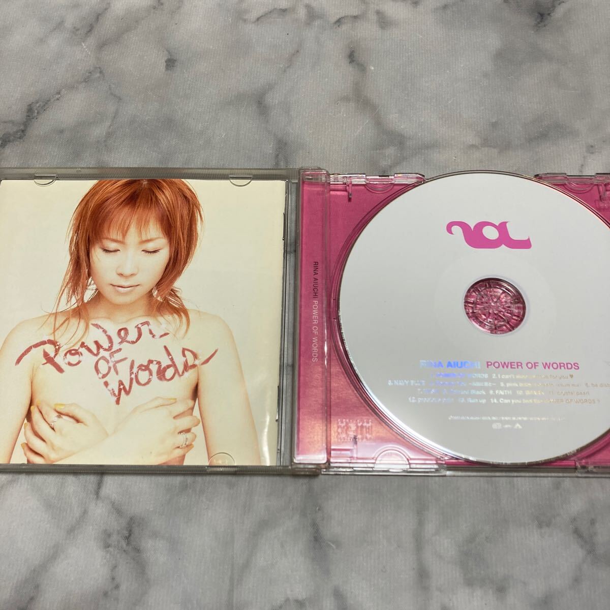 CD 中古品 愛内里菜 POWER OF WORDS e90_画像2