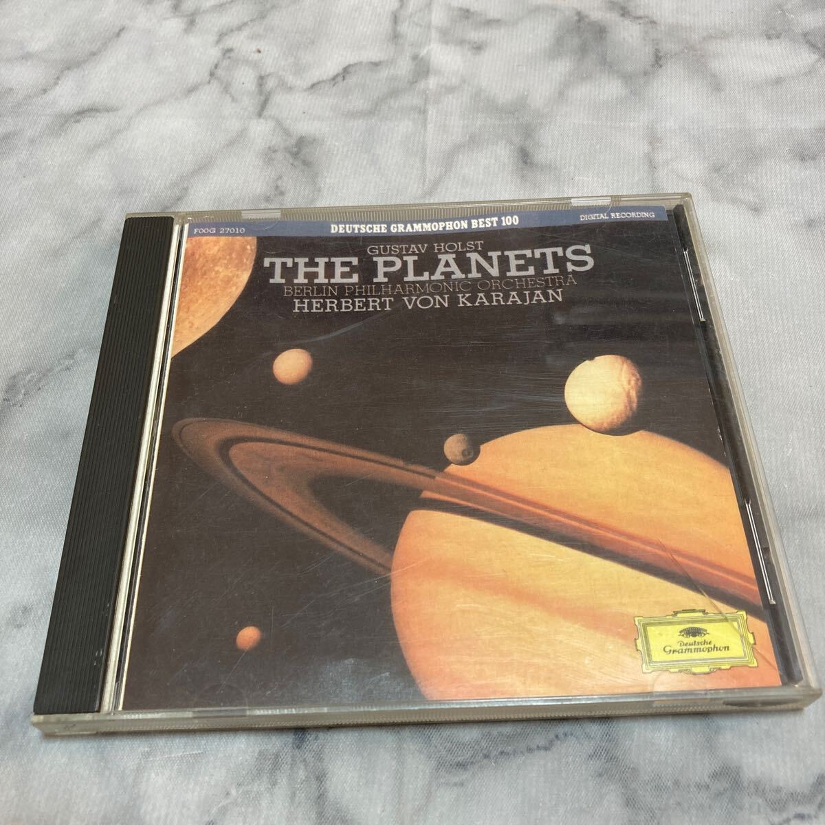 CD 中古品 ホルスト：組曲 《惑星》 ヘルベルトフォンカラヤン g6_画像1