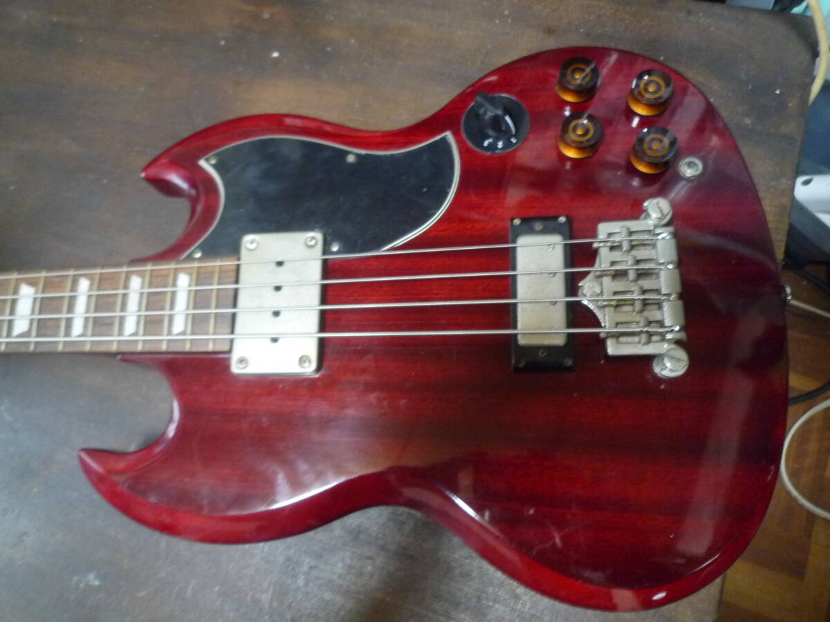 最終値下げ ジャンク Epiphone SG Bassの画像2