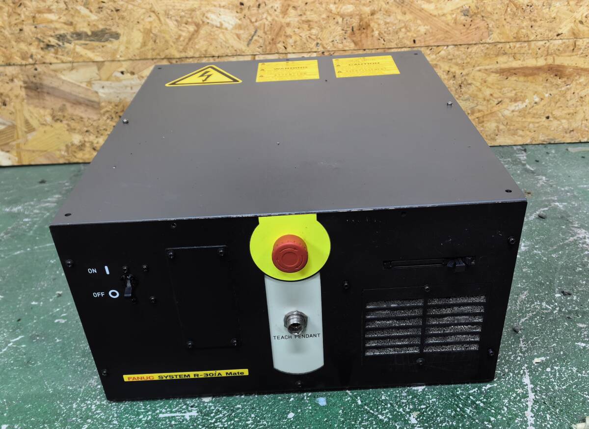 [JH1382] FANUC ファナック M-1iA 0.5A A05B-2553-B350 ゲンコツロボット SYSTEM R-30iA Mate A05B-2440-0311 現状渡し_画像8