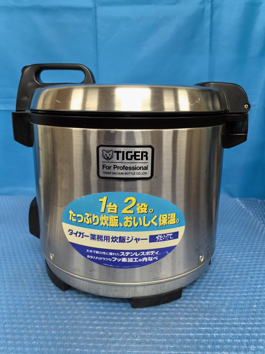 [YH1145] TIGER タイガー 炊飯ジャー JNO-A360 2升炊き 動作保証_画像1