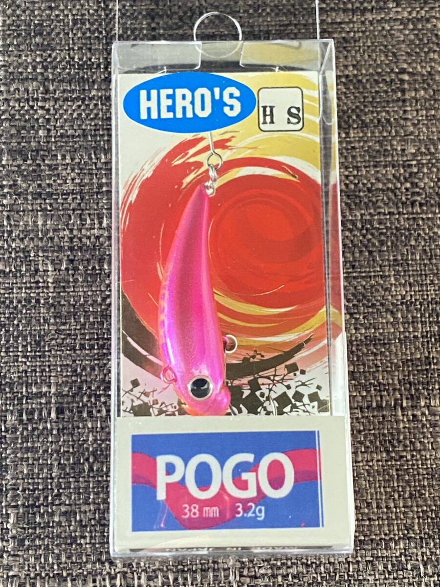 ★新品未使用 ムカイ トレモ POGO ポゴ HS HERO‘S　メタピン★_画像1