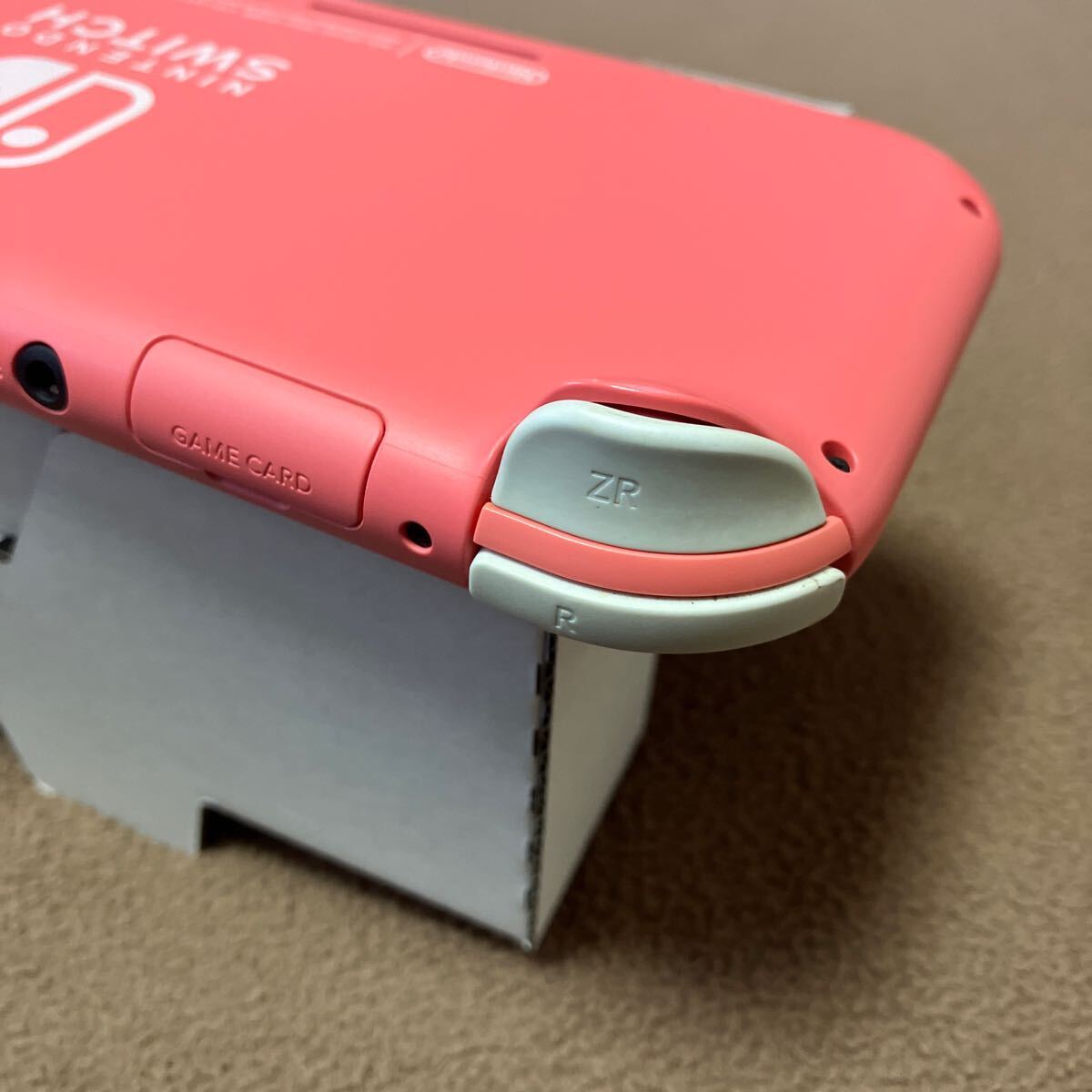  Nintendo switch light coral pink 