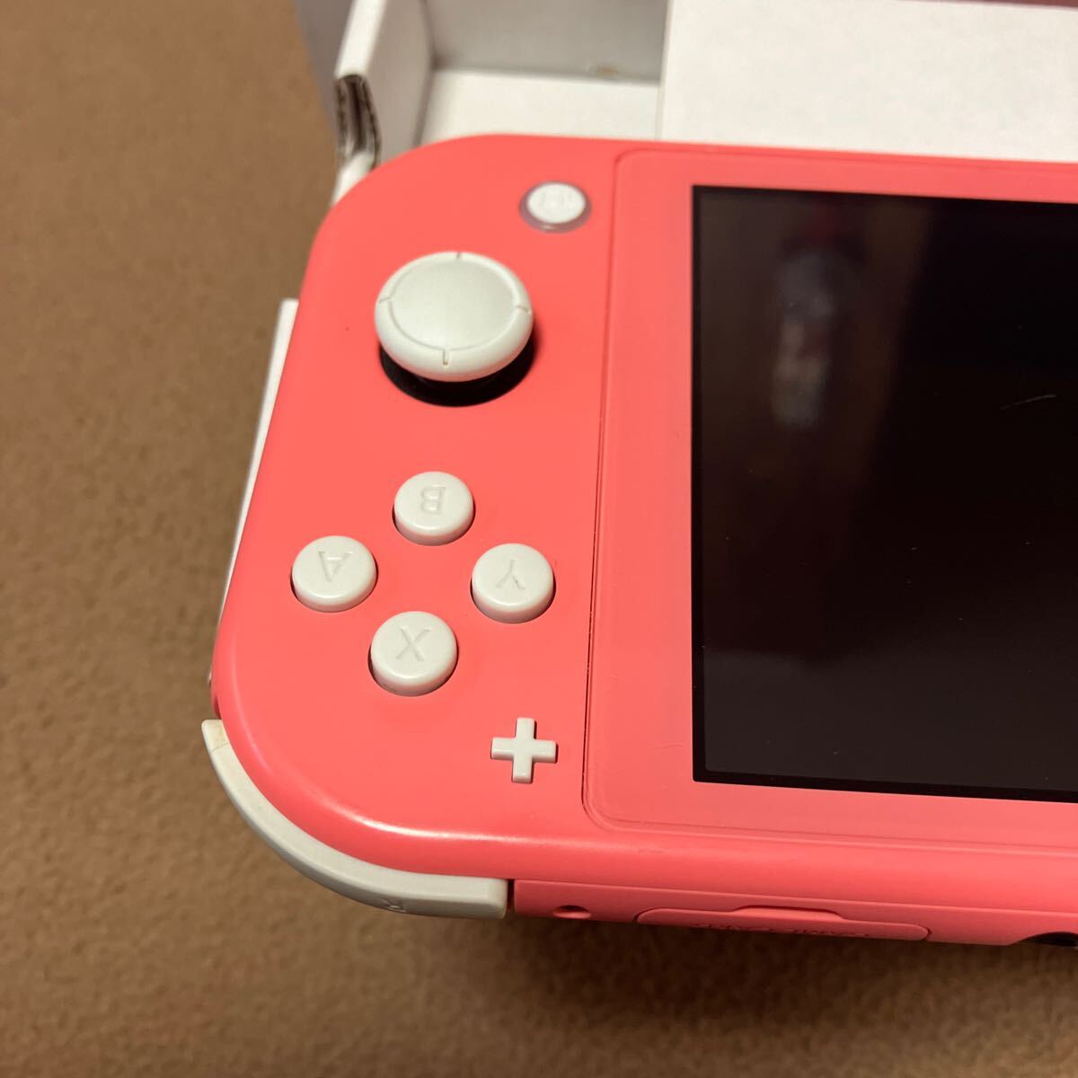  Nintendo switch light coral pink 