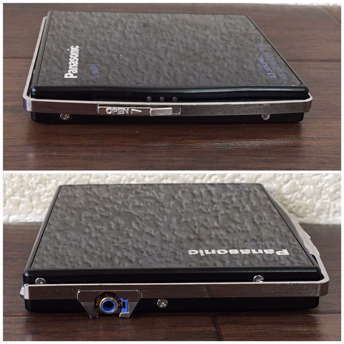 Panasonic Panasonic SJ-MJ99 portable MD player operation not yet verification present condition delivery 