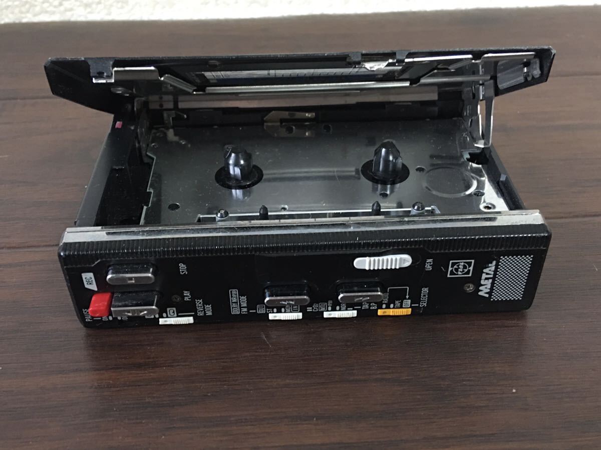 National RX-SR20 jump カセットレコーダー AM受信確認済み 現状渡し_画像4