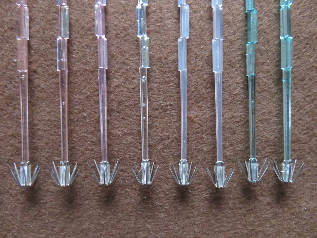 イカ角　ミサキ　11cm　ミラー針（M型）　各色　計15本　_画像4