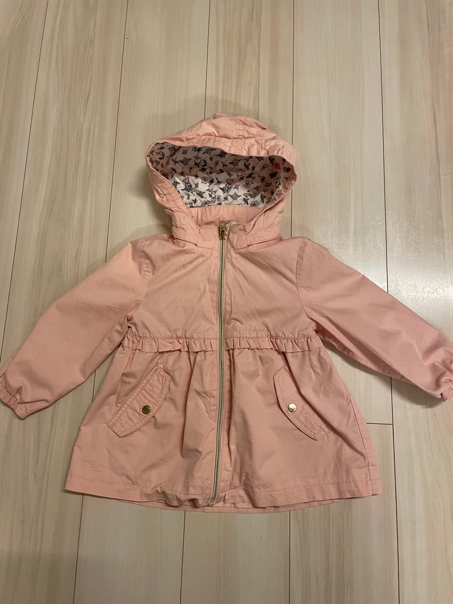 H&M  女の子 ウィンドブレーカー コート　春服　春コーデ　US 2-3Y