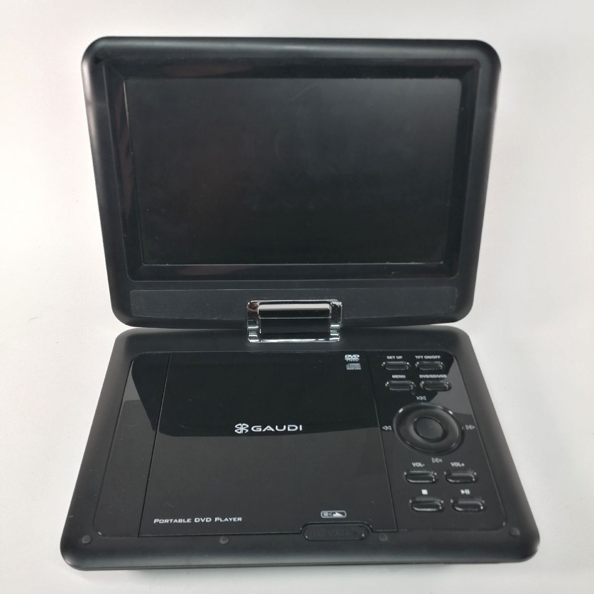 再生OK GREENHOUSE ポータブルDVDプレーヤー GAUDI GHV-PDV900K 9インチ_画像7