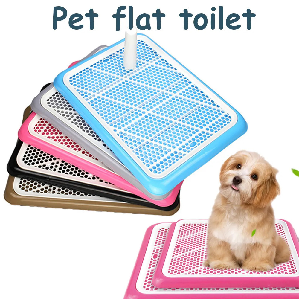 ペット用トレーニング屋内メッシュマットトレートイレ ペット用アクセサリー 耐久性 簡単清掃 ペット製品 トイレパッド
