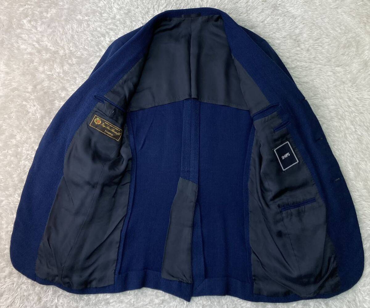 シップス【伊】ロロピアーナ「TUAREG」三者混 ウール シルク シップス【伊】ロロピアーナ「TUAREG」三者混 ウール シルク