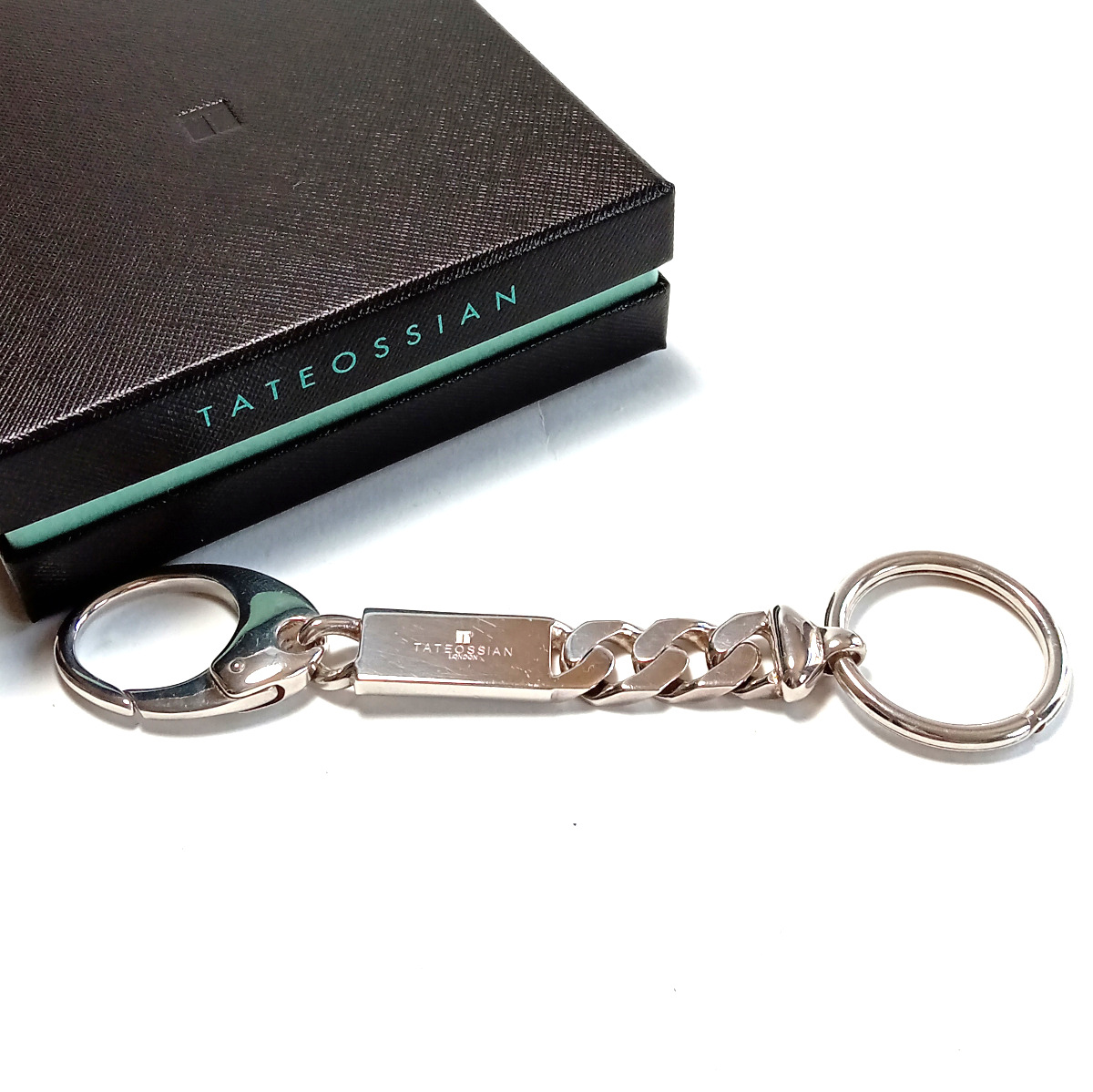 tak1】新品 TATEOSSIAN タテオシアン キーリング/キーホルダー tak1】新品 TATEOSSIAN タテオシアン キーリング/キーホルダー
