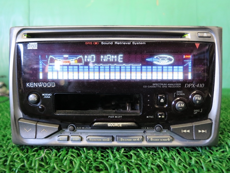 [psi] Kenwood DPX-410 CD* кассета ресивер утиль 